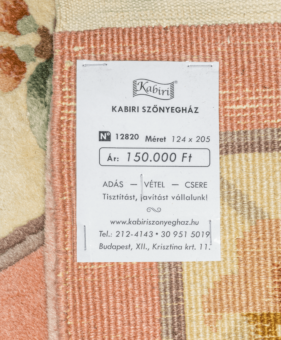 Kínai kézi gyapjú szőnyeg - Image 6