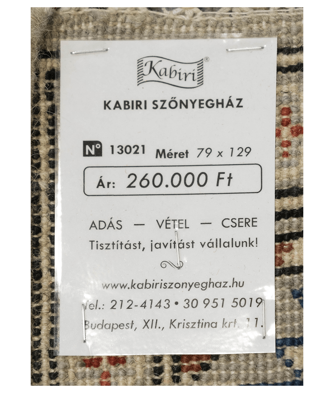 Afgán modern ziegler kézi gyapjú szőnyeg - Image 6