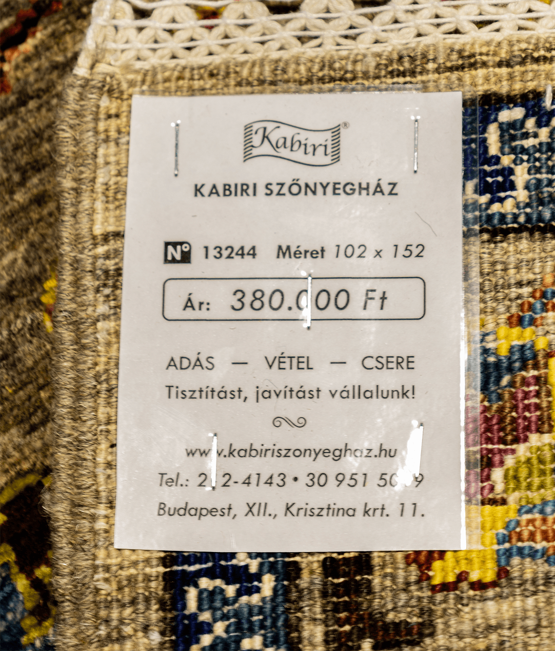 Afgán modern ziegler kézi gyapjú szőnyeg - Image 8