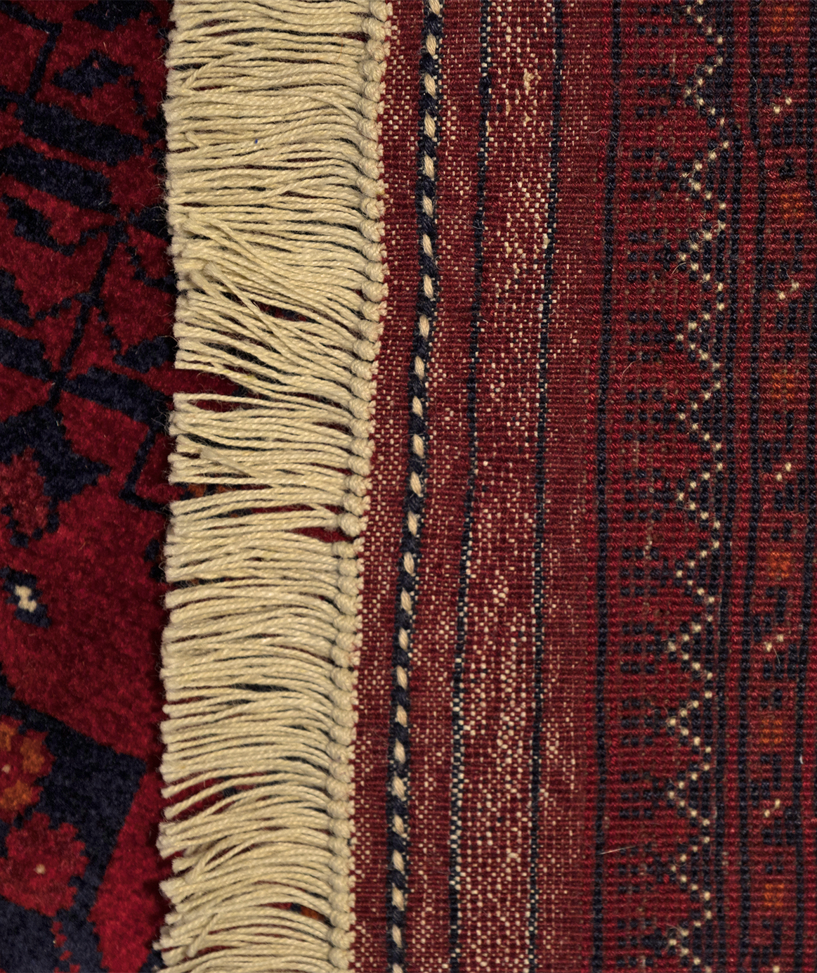 Afgán Szuper Khal Mohammadi kézi gyapjú szőnyeg - Image 6