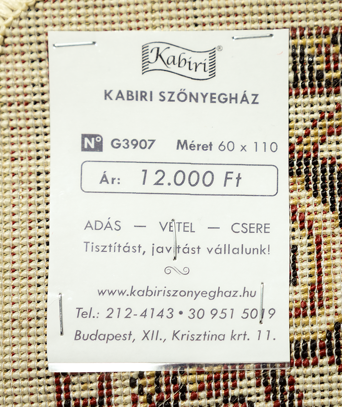 Klasszikus gépi szőnyeg - Image 4