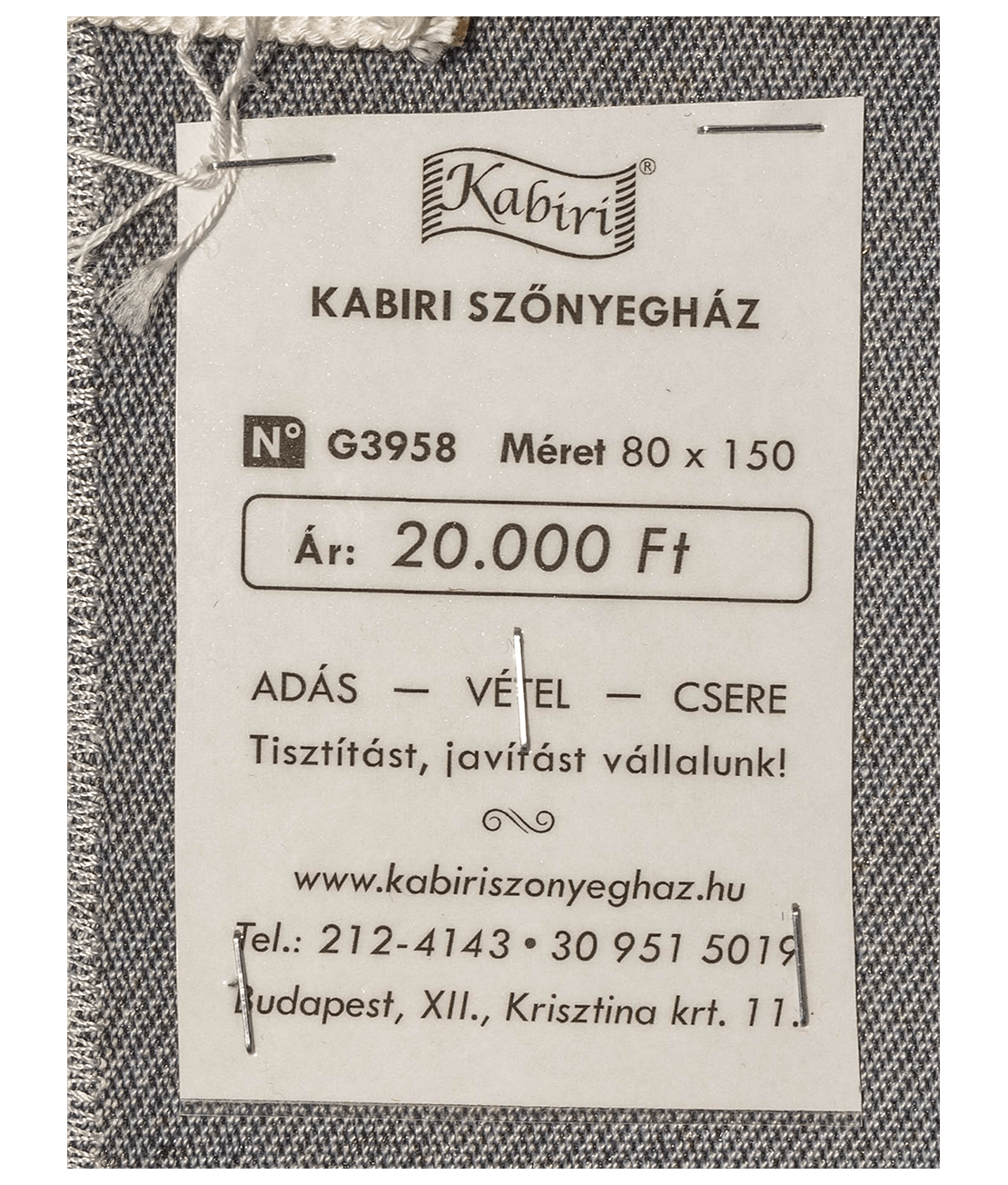Klasszikus gépi szőnyeg - Image 6