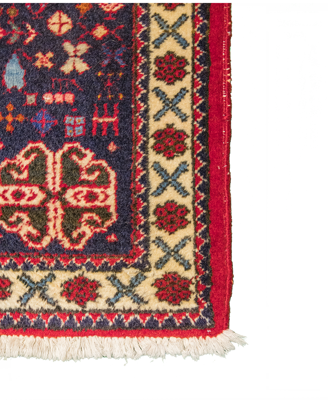 Iráni abadeh kézi gyapjú szőnyeg - Image 3