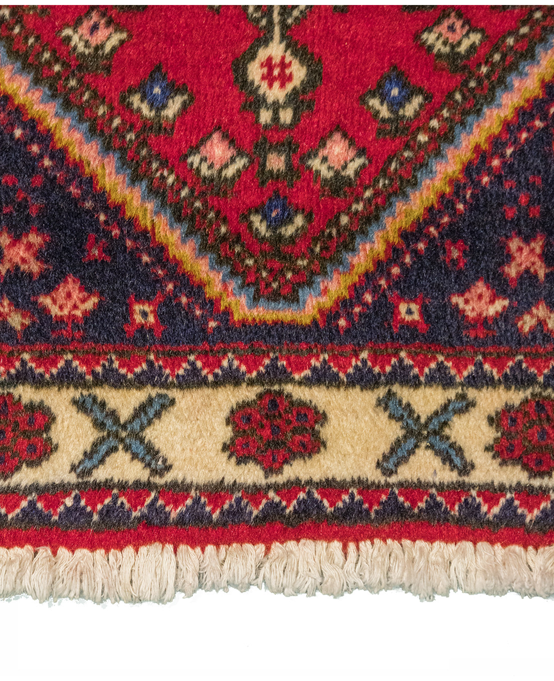 Iráni abadeh kézi gyapjú szőnyeg - Image 5