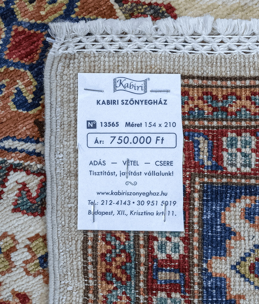 Szuper kazah kézi gyapjú szőnyeg - Image 6