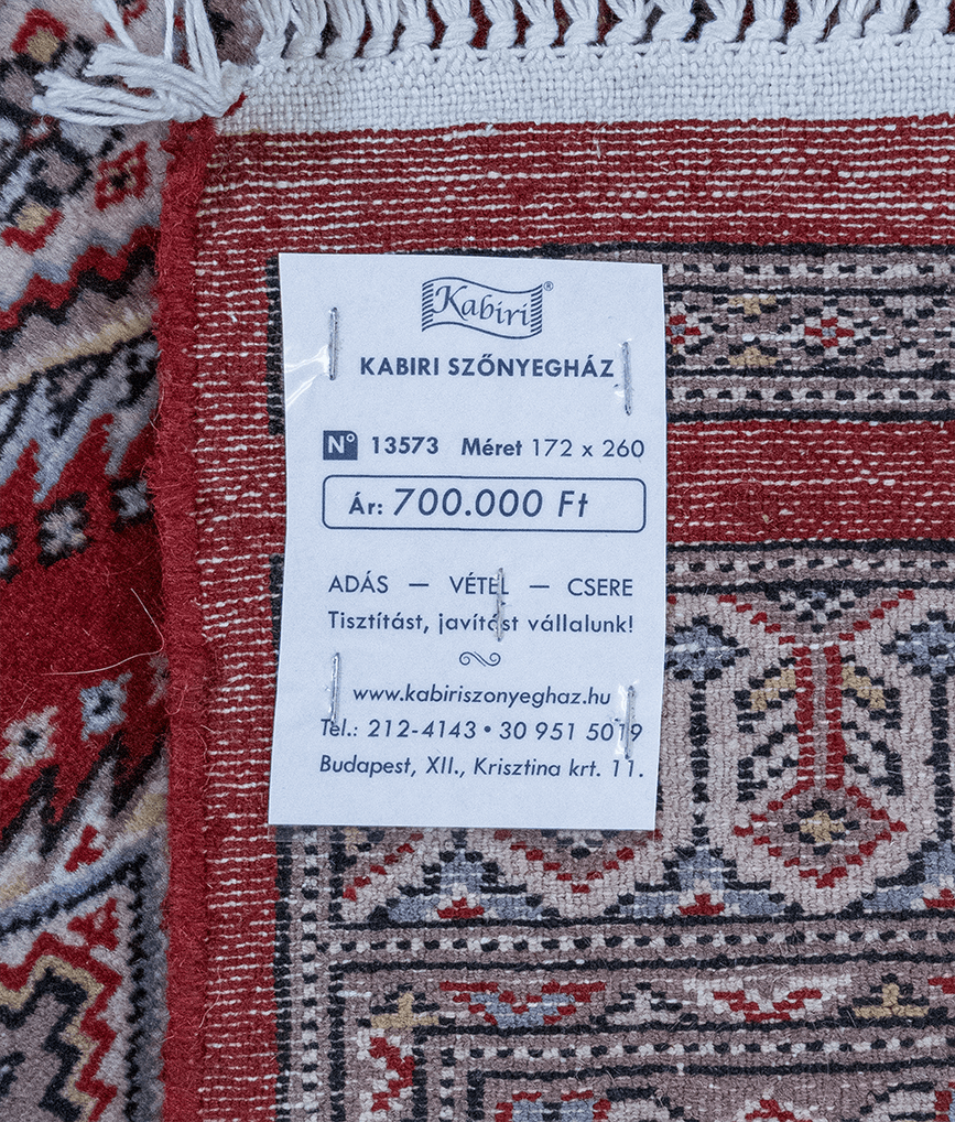 Pakisztáni kézi gyapjú szőnyeg - Image 7