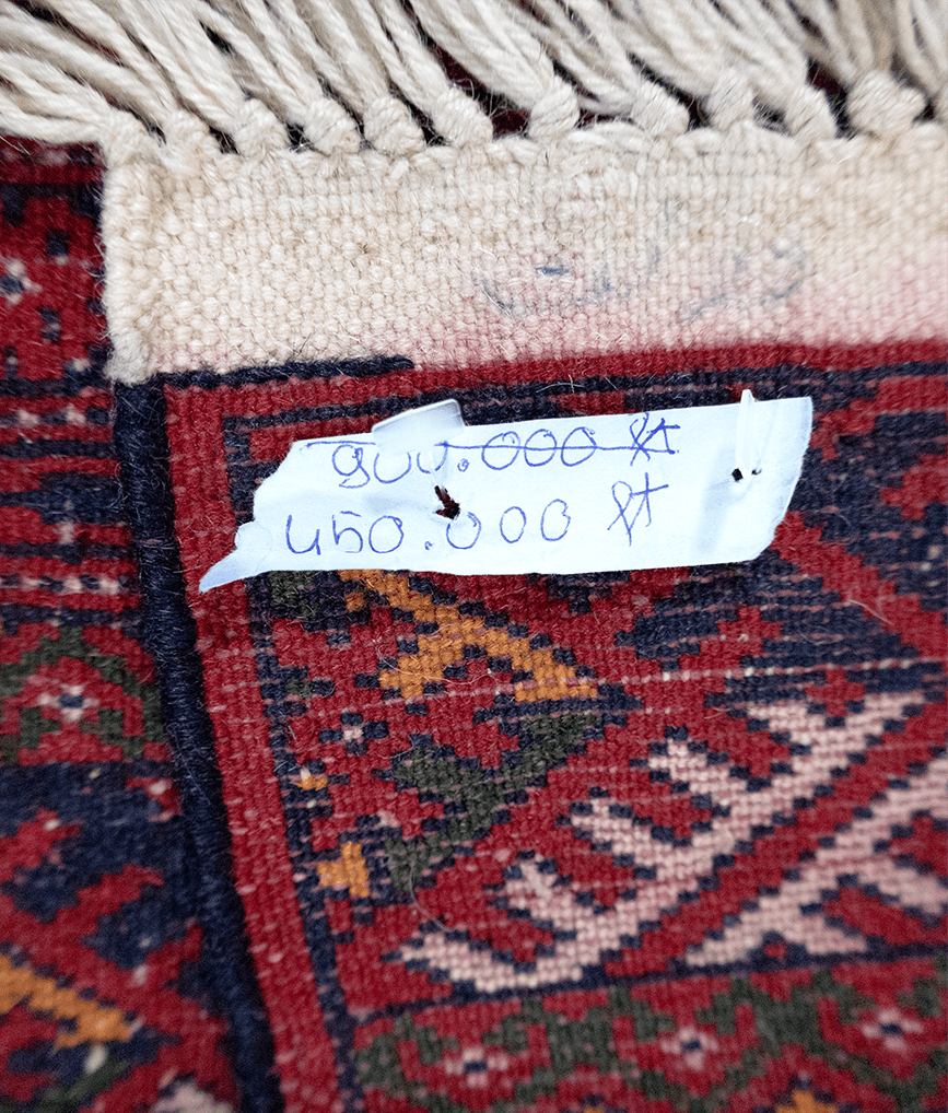 Türkmén kézi gyapjú szőnyeg - Image 6