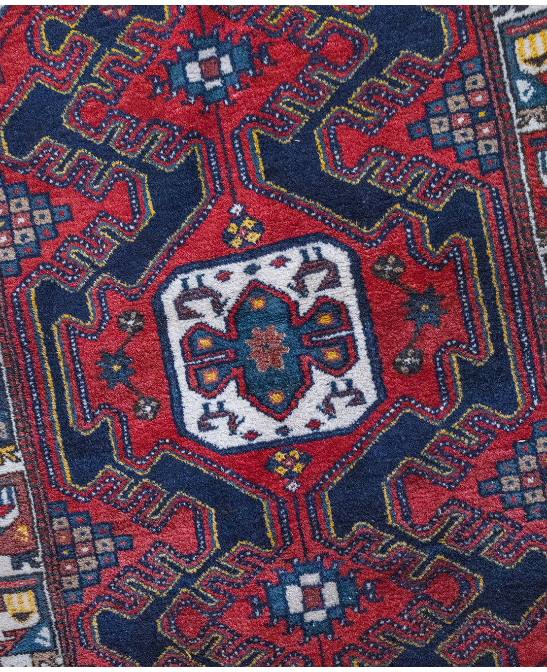 Iráni Hamadan kézi gyapjú szőnyeg - Image 3