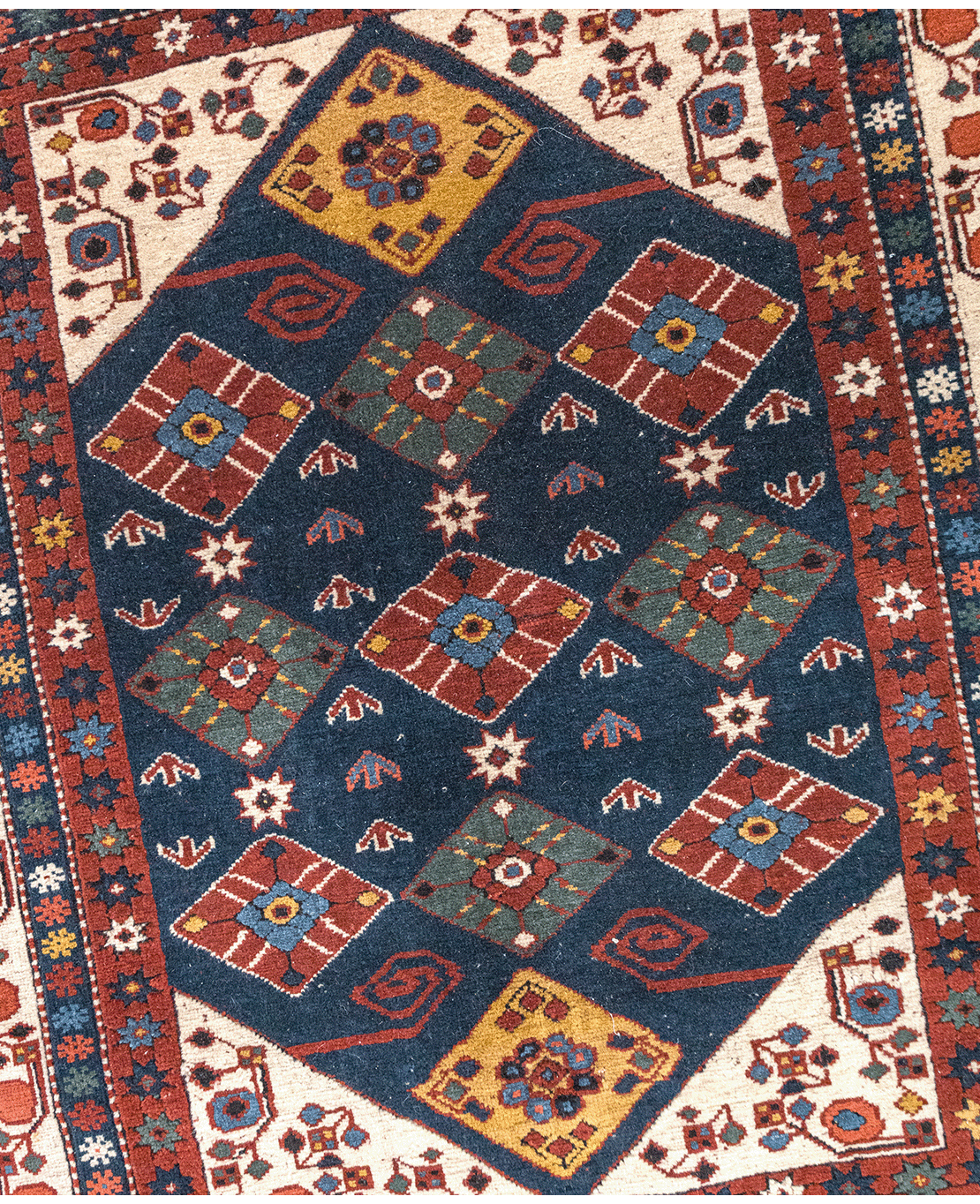 Kazak kézi gyapjú szőnyeg - Image 3