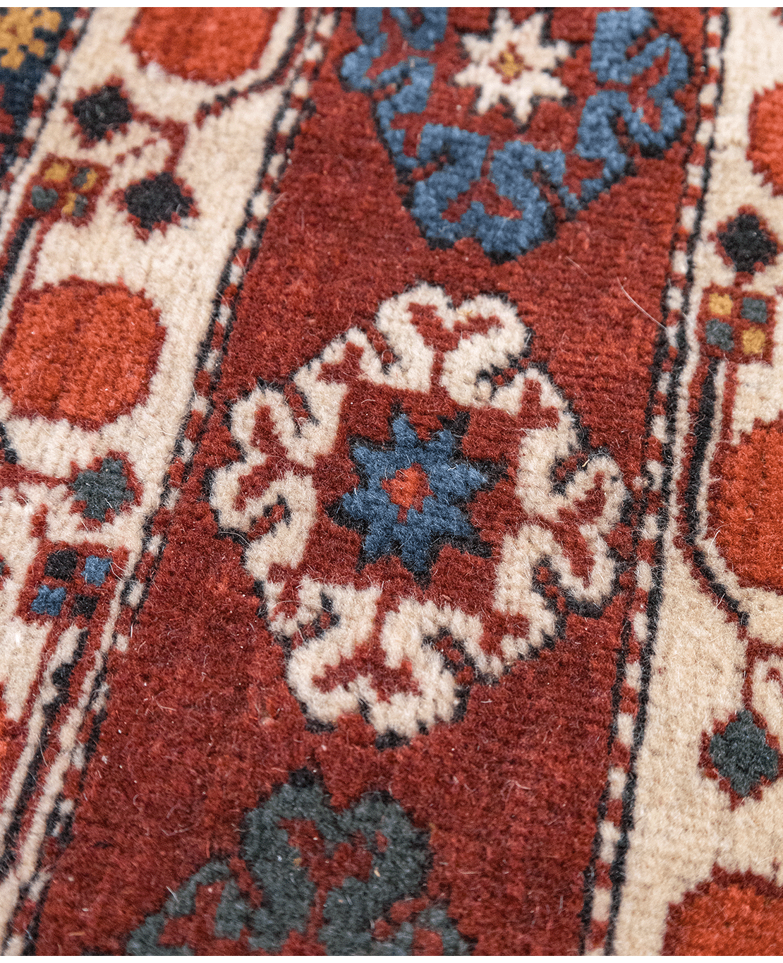 Kazak kézi gyapjú szőnyeg - Image 4