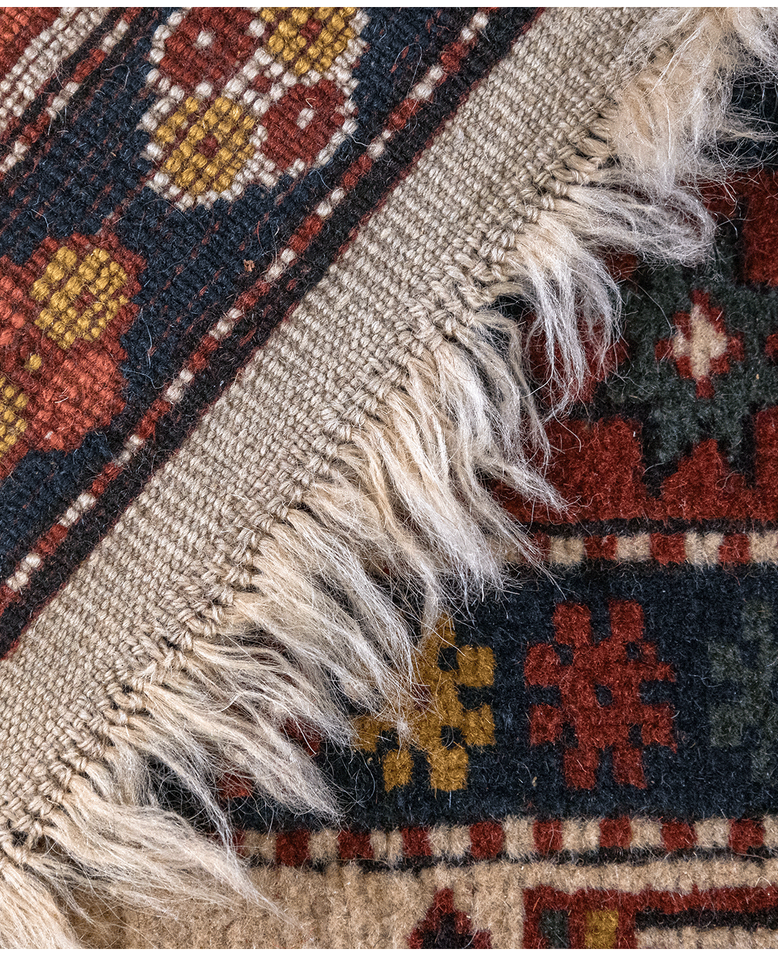 Kazak kézi gyapjú szőnyeg - Image 6