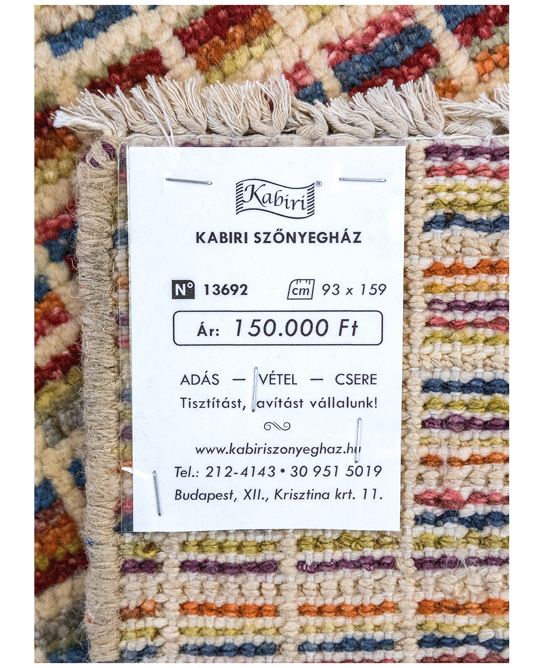 Taimany berber kézi gyapjú szőnyeg - Image 6