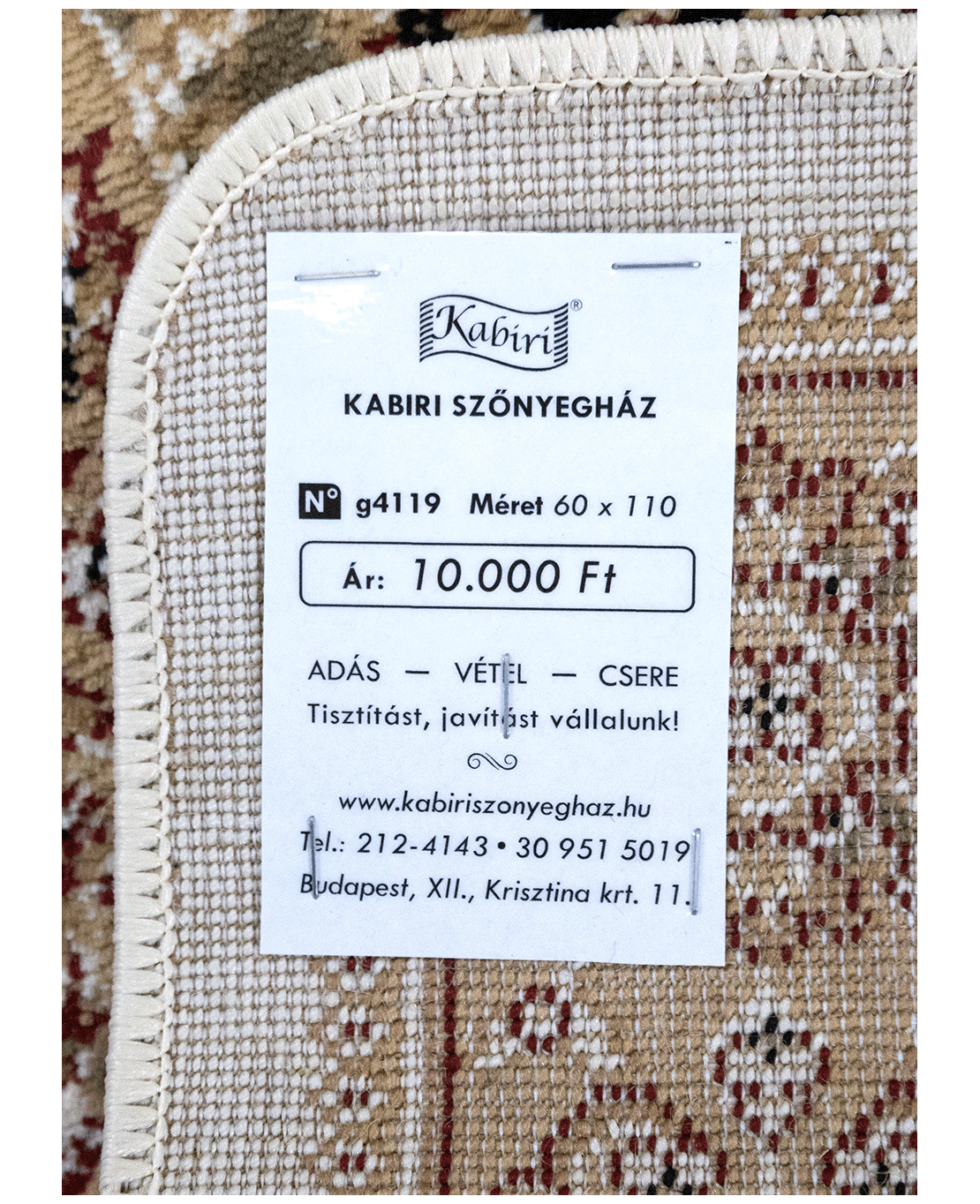 Klasszikus gépi szőnyeg - Image 6