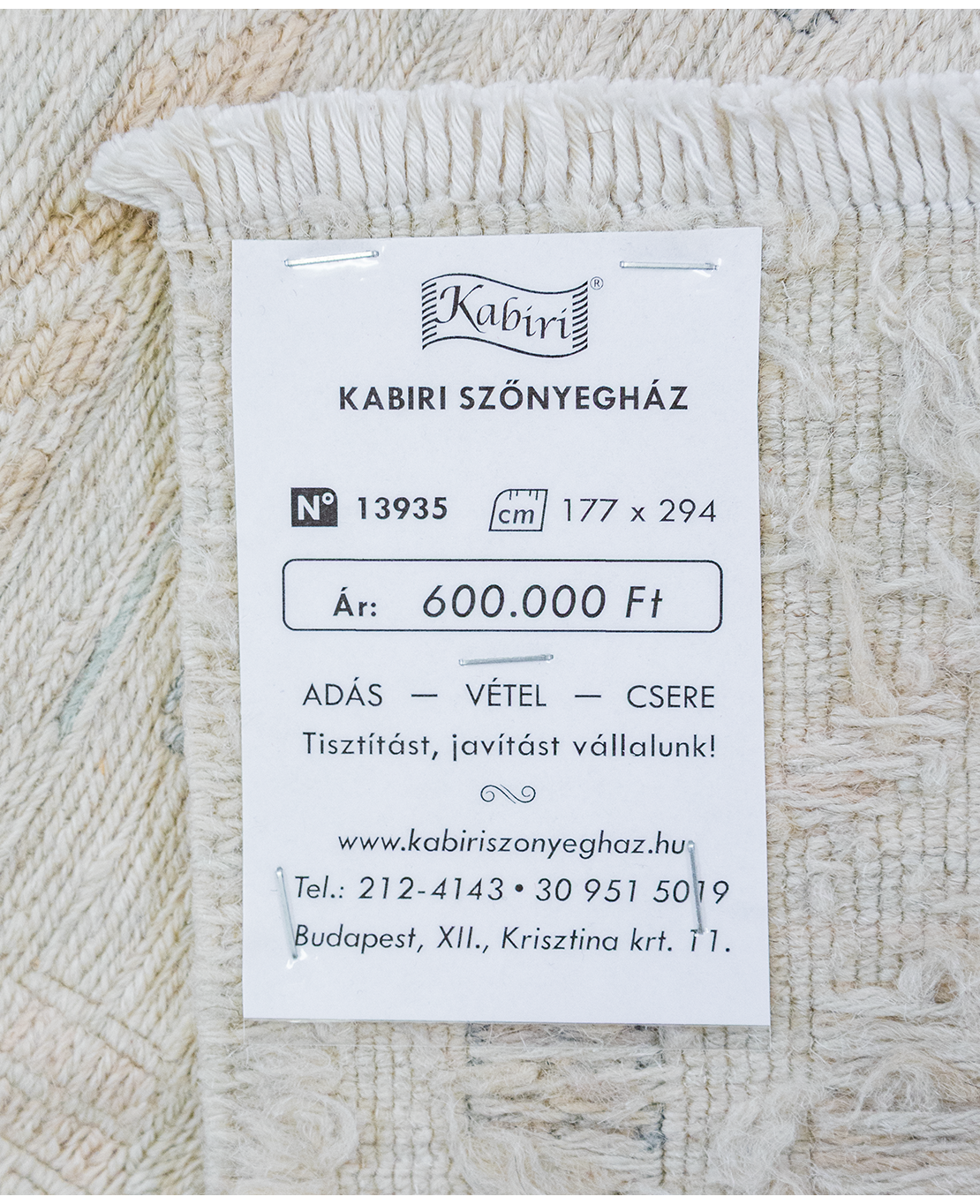 Suzani szumák natúr kelim - Image 6
