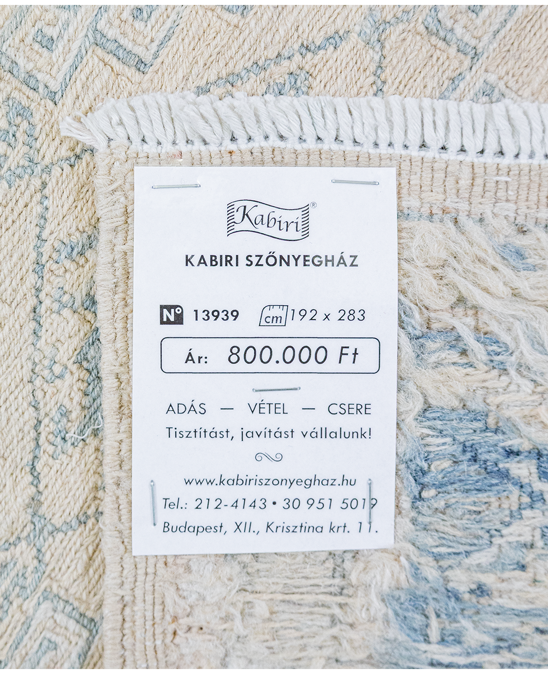Suzani szumák natúr kelim - Image 6