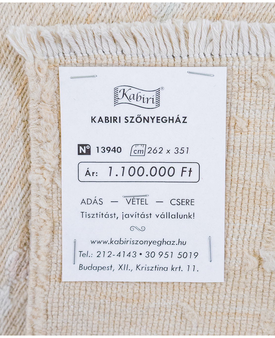 Suzani szumák natúr kelim - Image 7