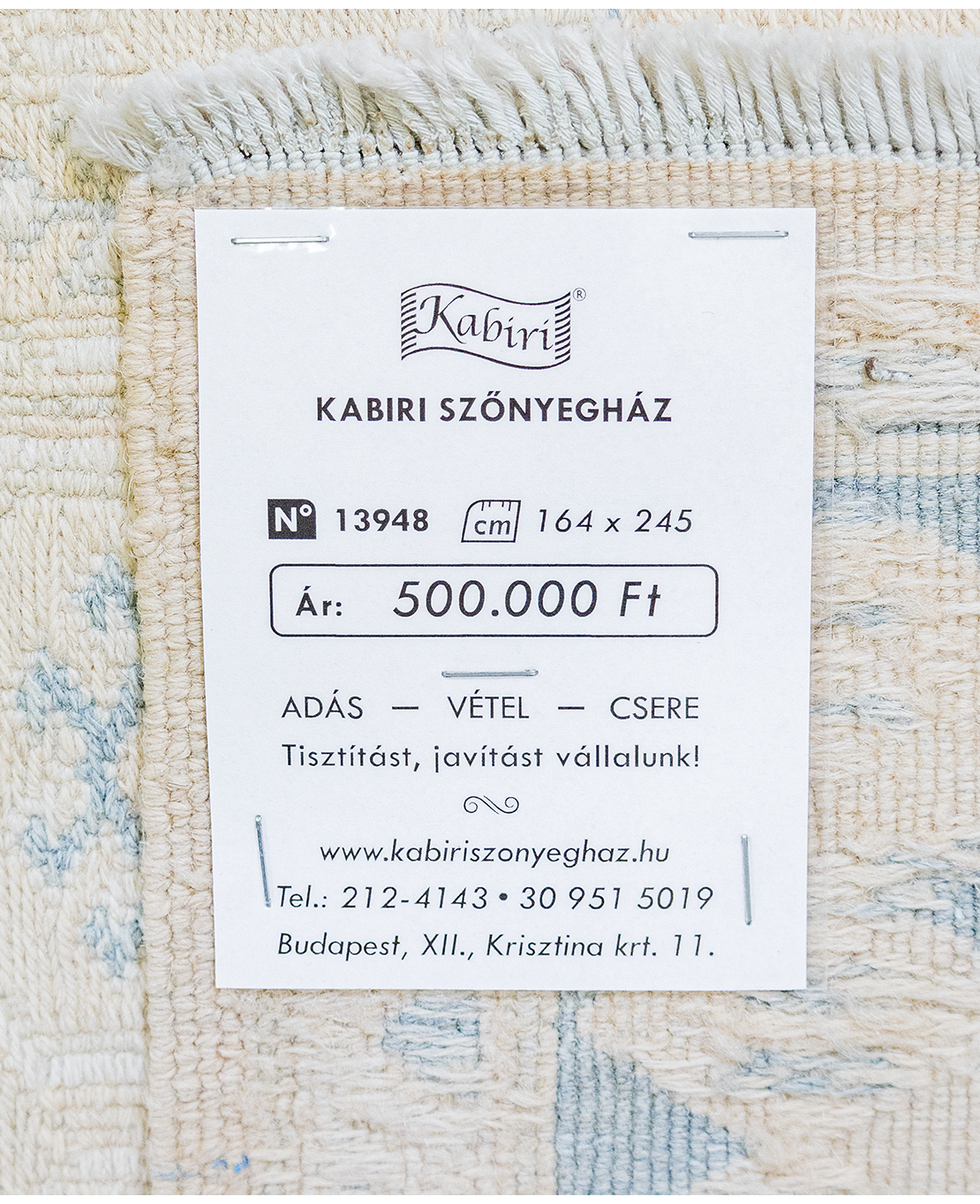 Suzani szumák natúr kelim - Image 6
