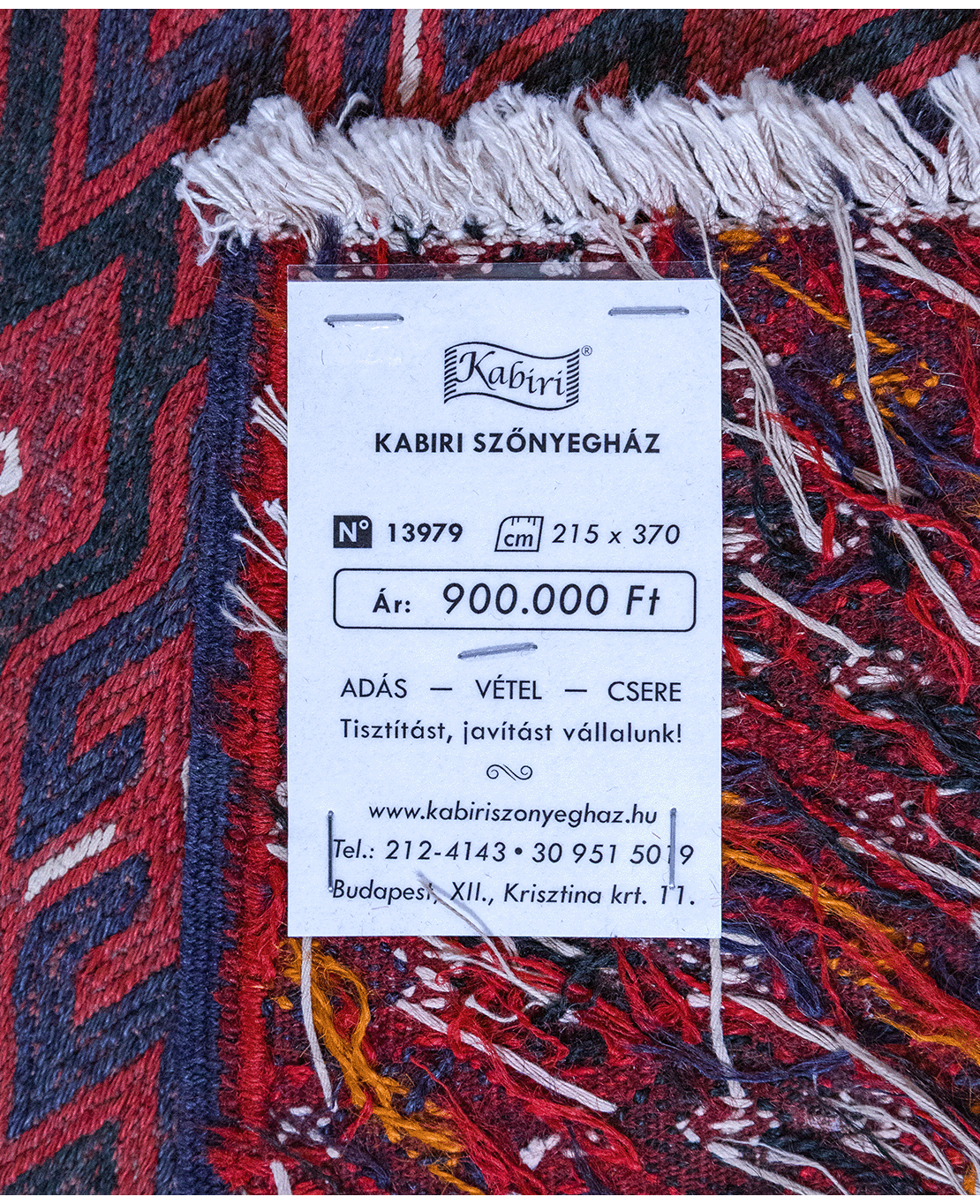 Türkmén szumák kelim - Image 6