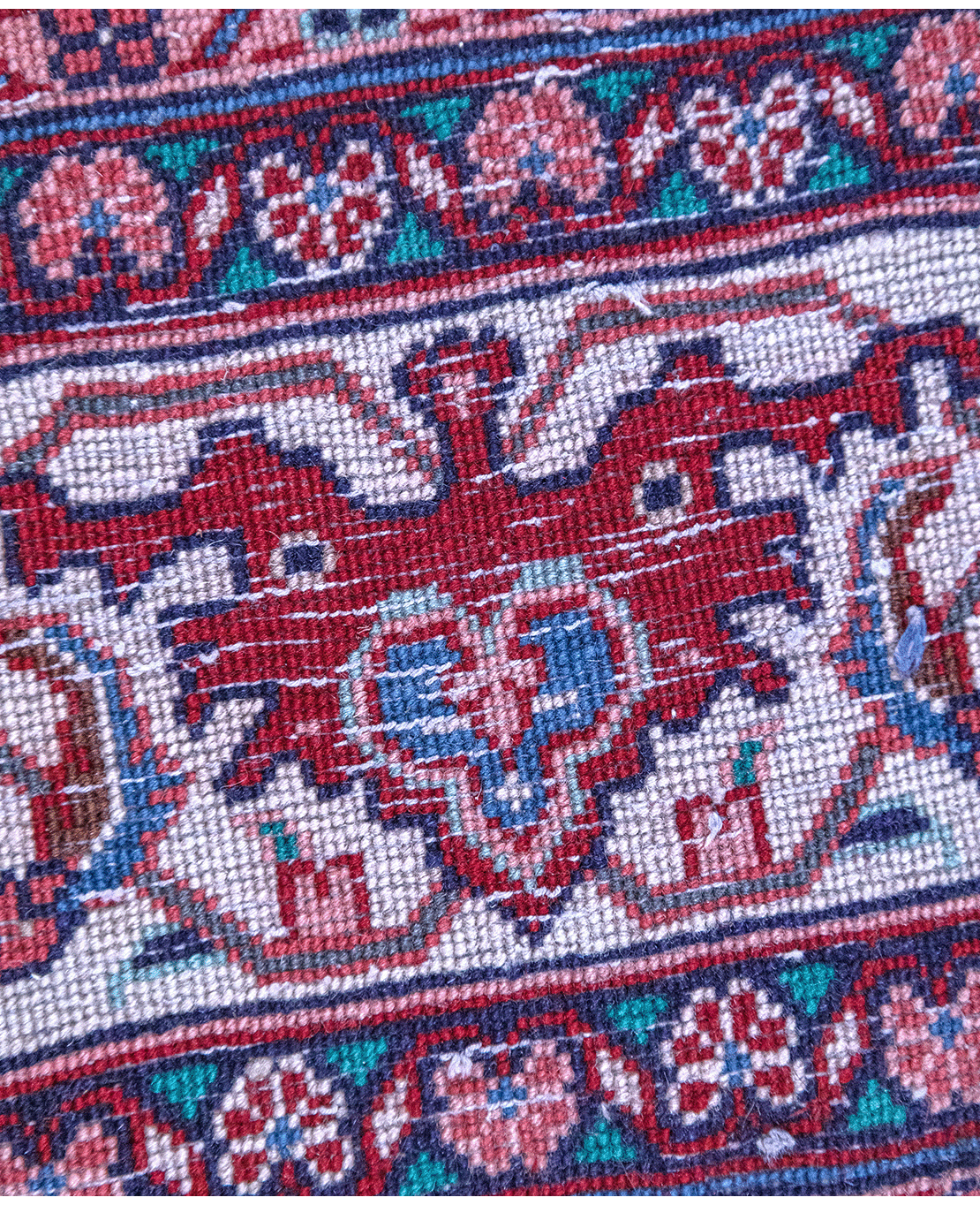 Iráni bijar kézi gyapjú szőnyeg - Image 5