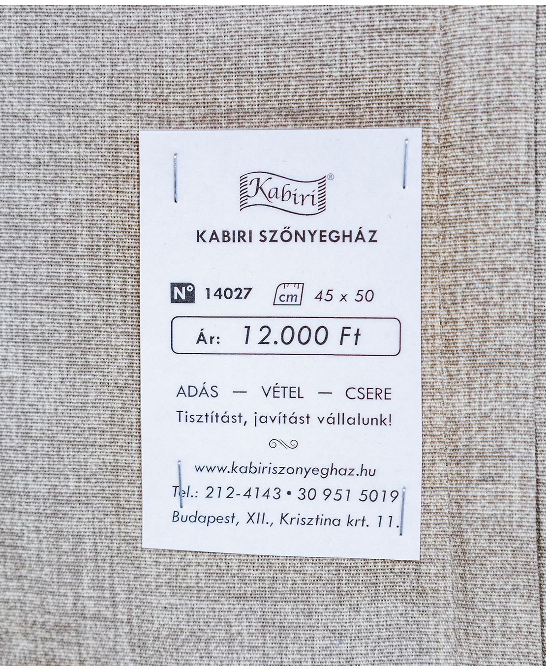 Tradicionális kelim párna - Image 4