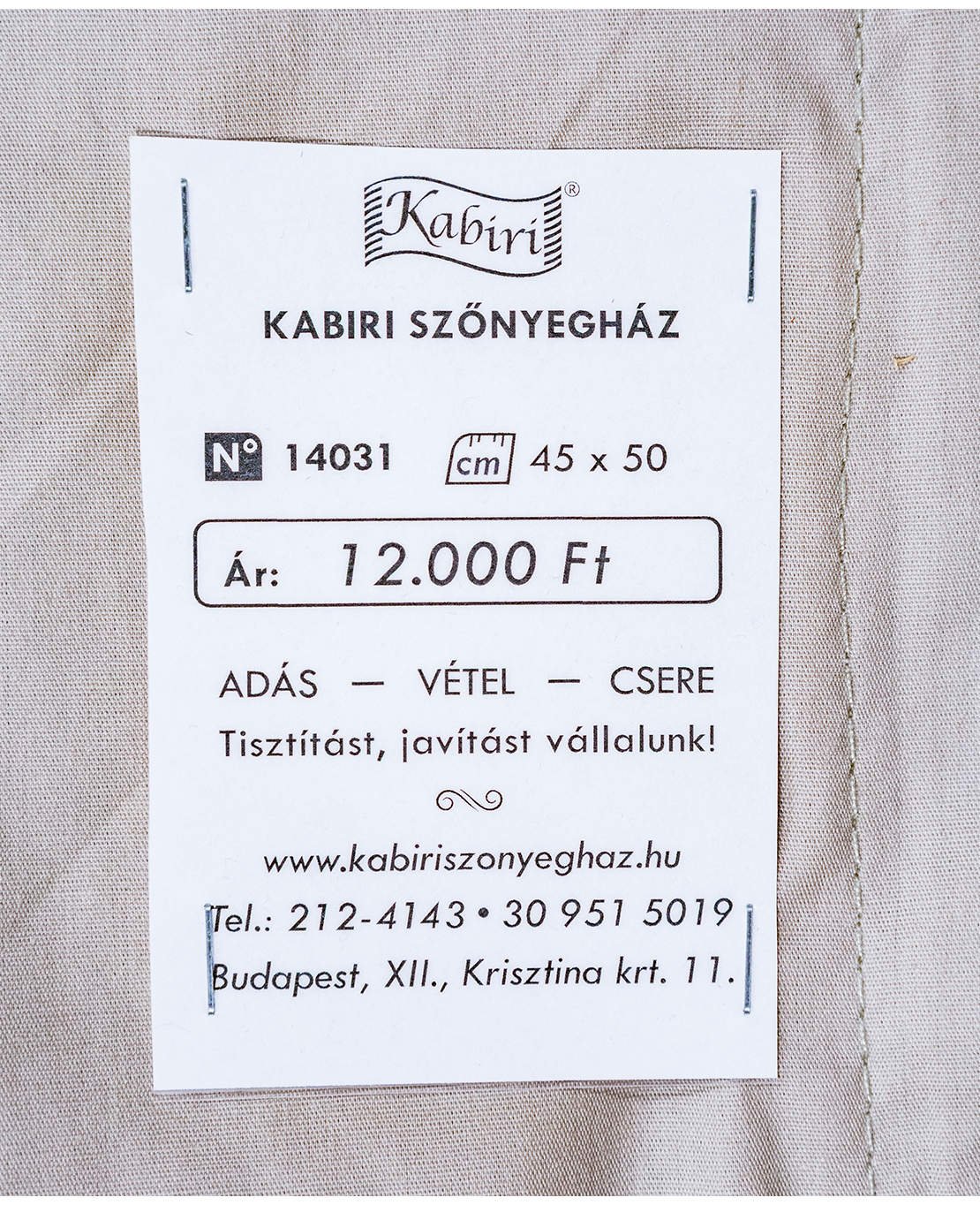 Tradicionális kelim párna - Image 4