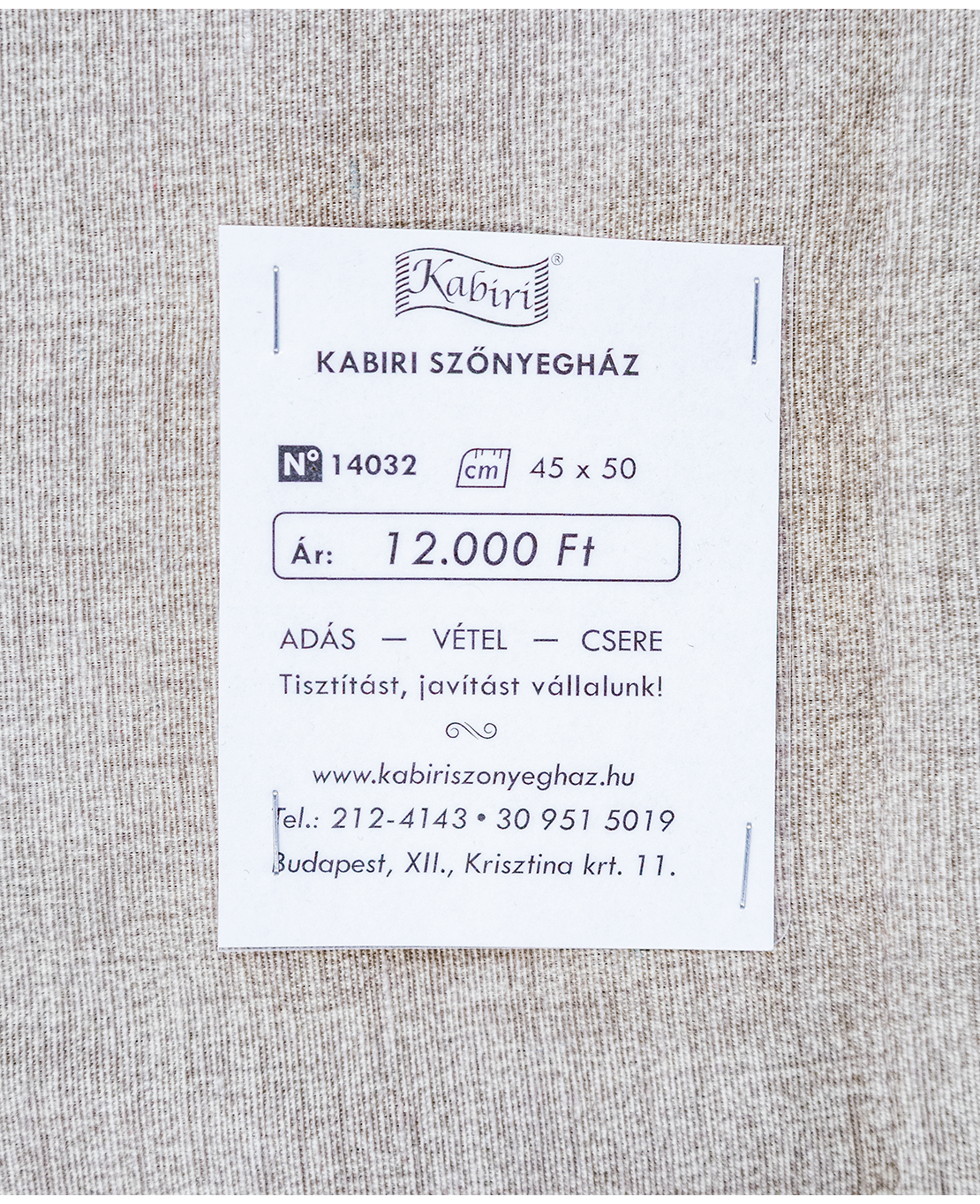Tradicionális kelim párna - Image 4