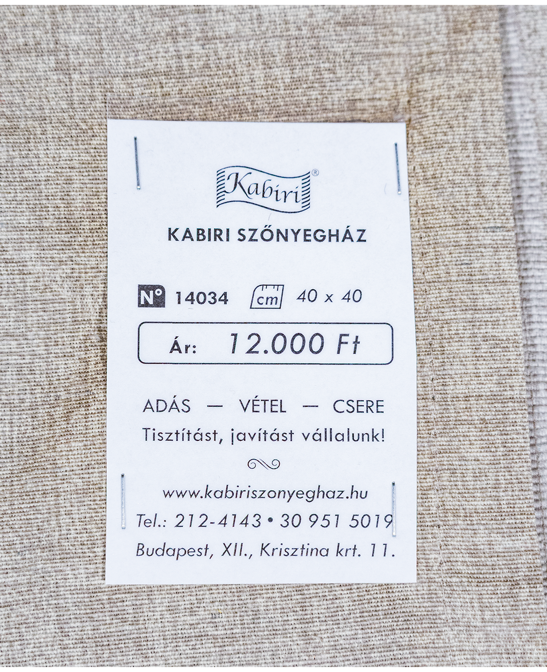 Tradicionális kelim párna - Image 4