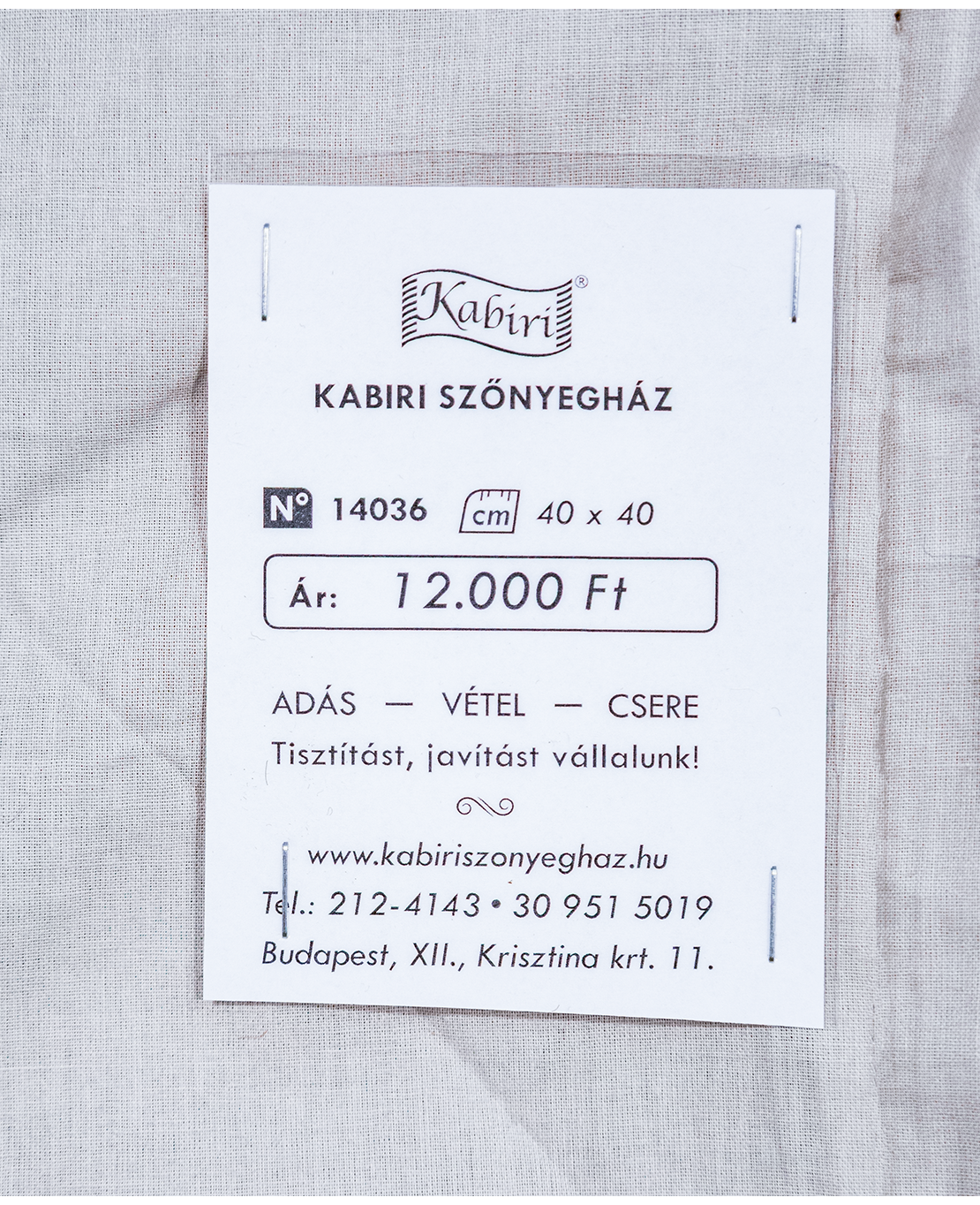 Tradicionális kelim párna - Image 4