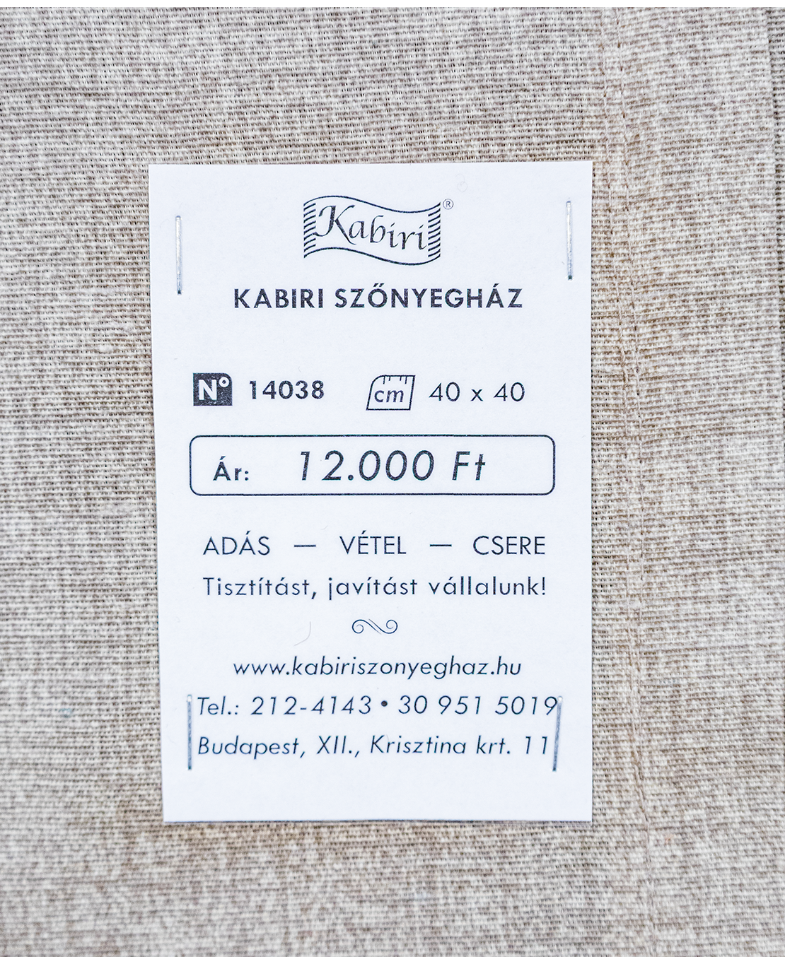 Tradicionális kelim párna - Image 4