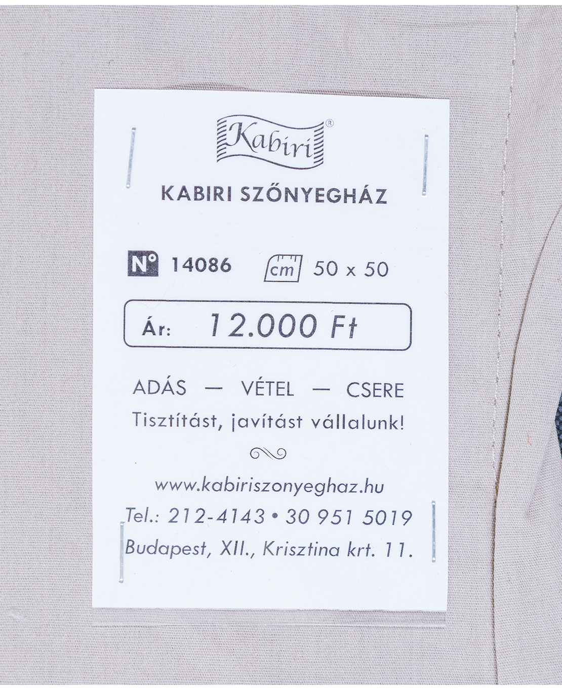 Tradicionális kelim párna - Image 4