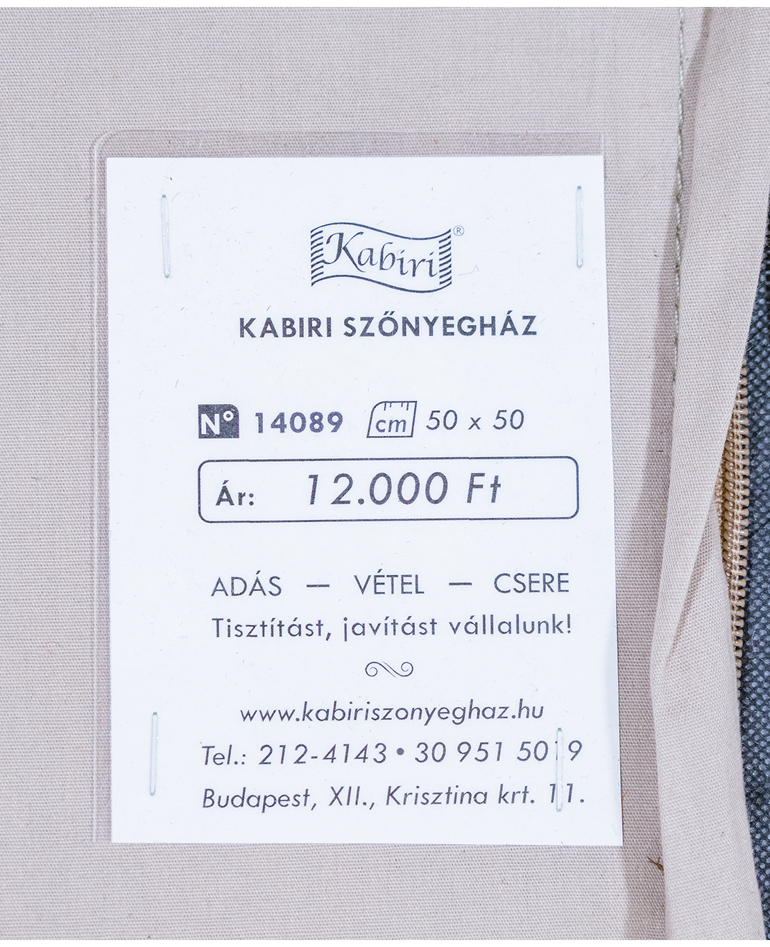 Tradicionális kelim párna - Image 4