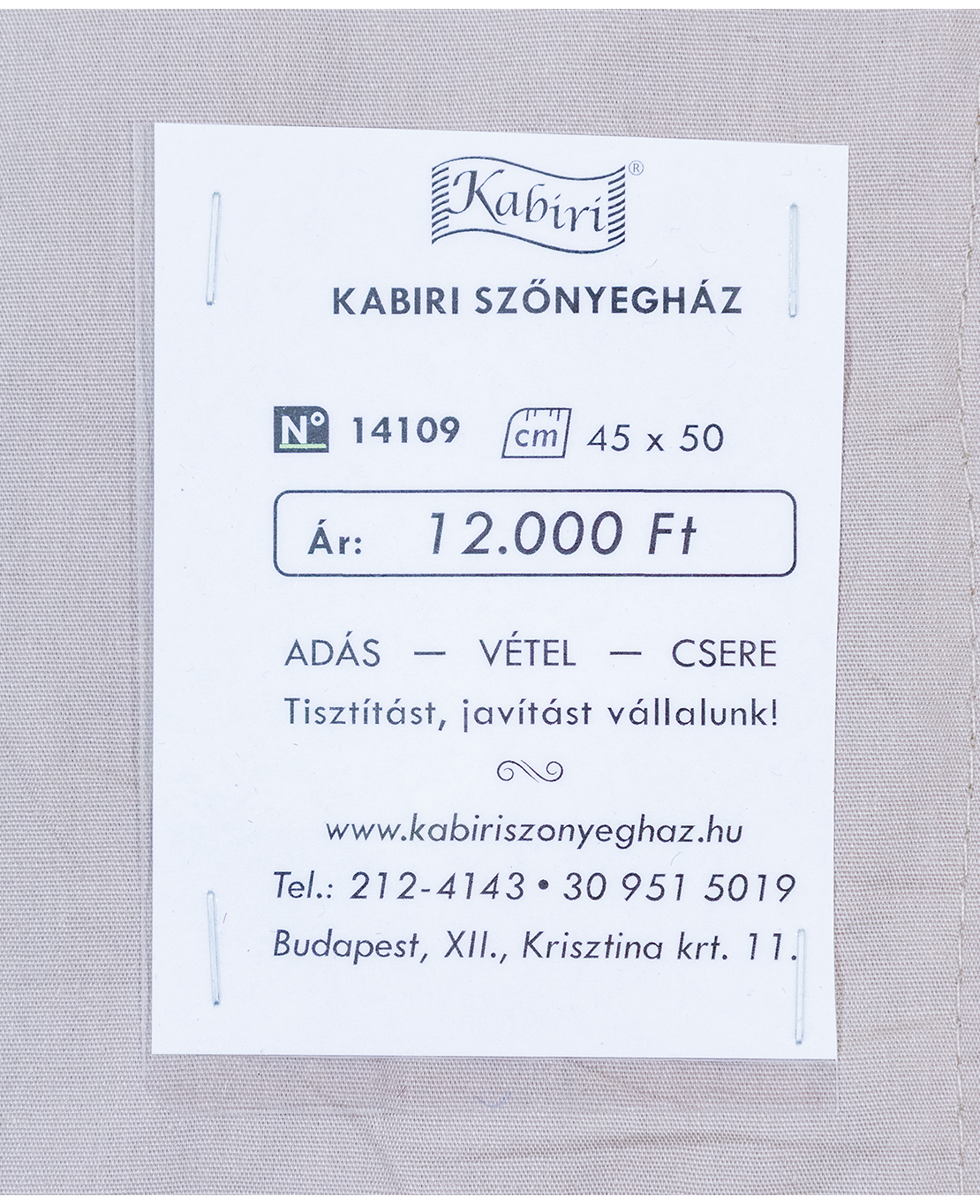 Tradicionális kelim párna - Image 4