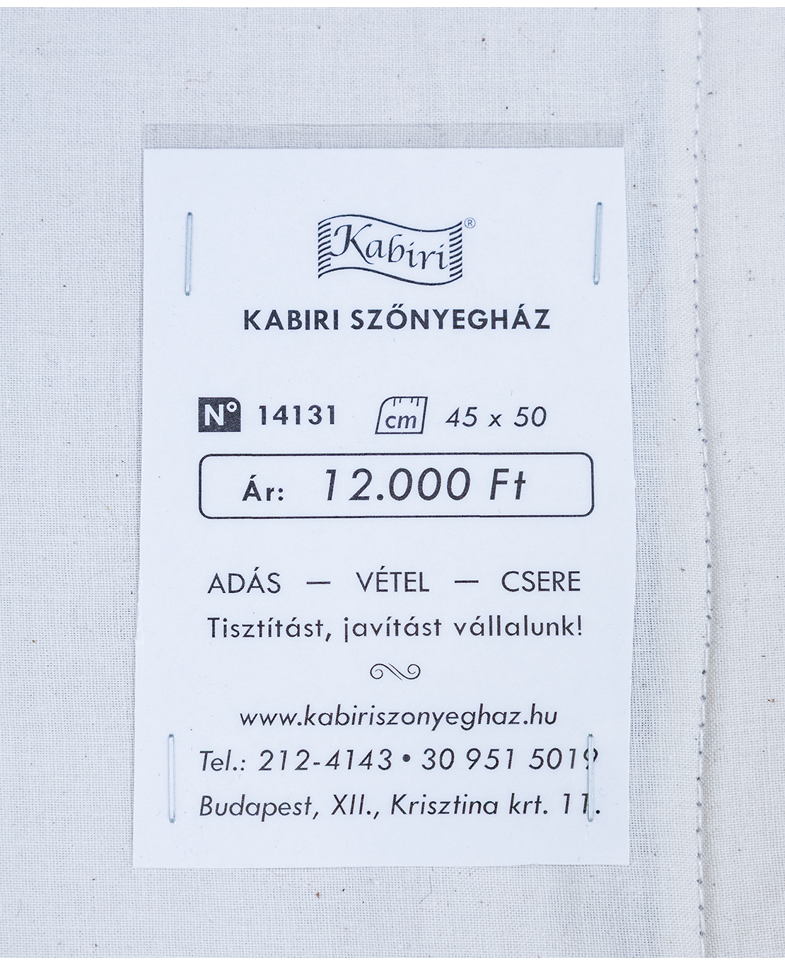 Tradicionális kelim párna - Image 4