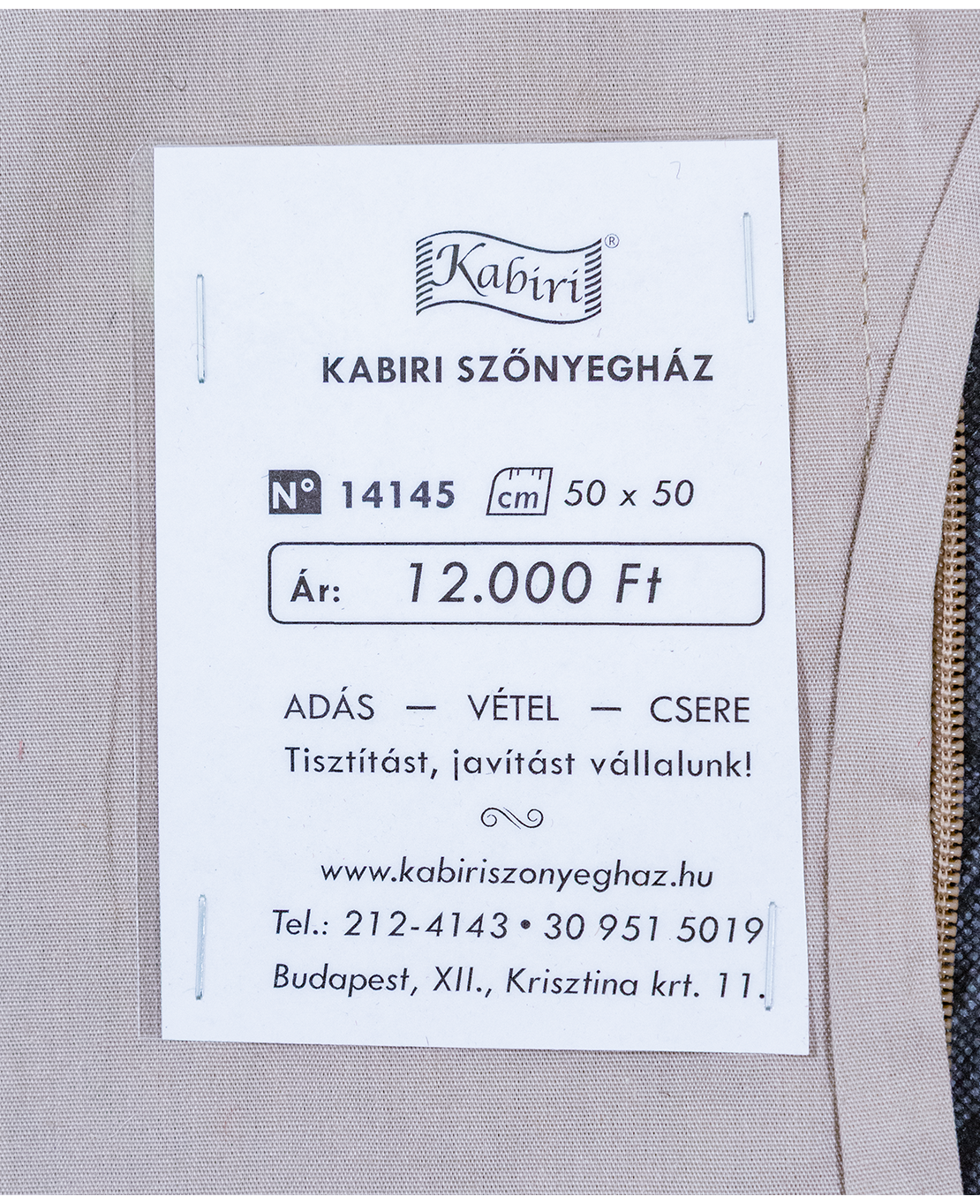 Tradicionális kelim párna - Image 4