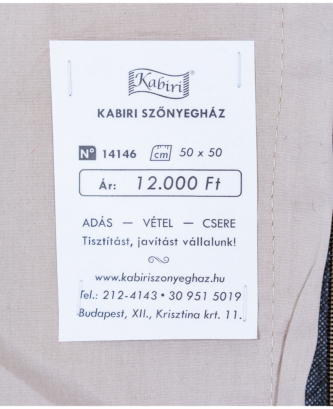 Tradicionális kelim párna - Image 4
