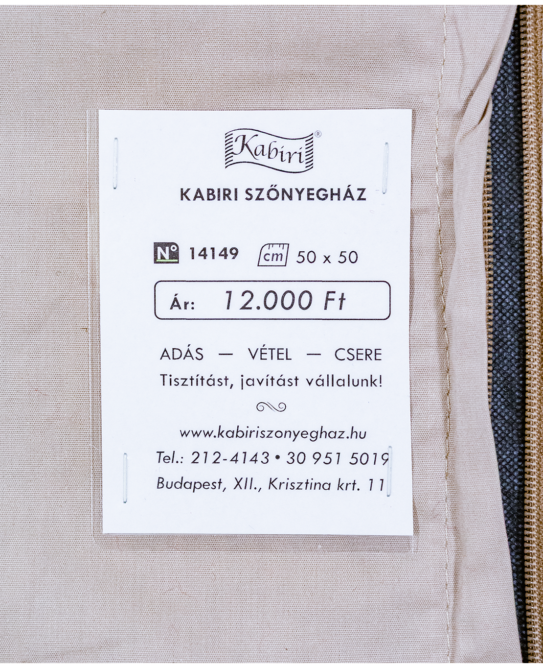 Tradicionális kelim párna - Image 4