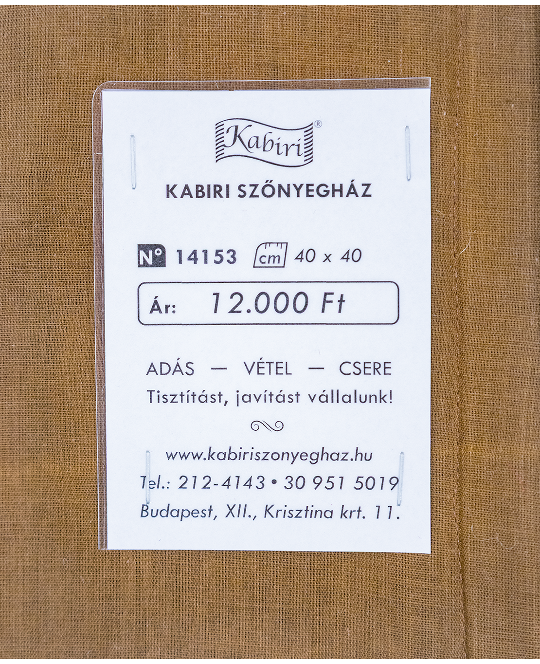 Tradicionális kelim párna - Image 4