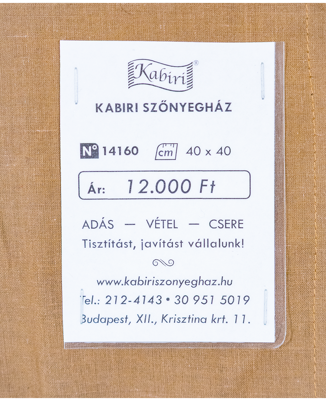 Tradicionális kelim párna - Image 4