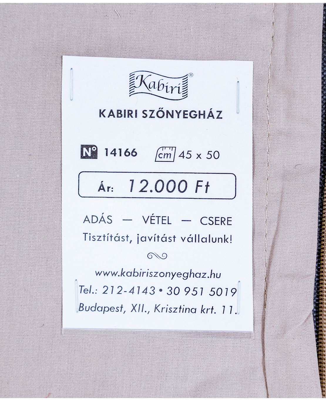 Tradicionális kelim párna - Image 4