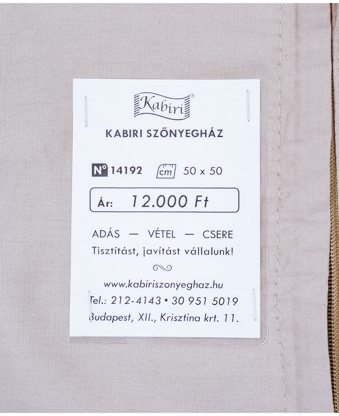 Tradicionális kelim párna - Image 4