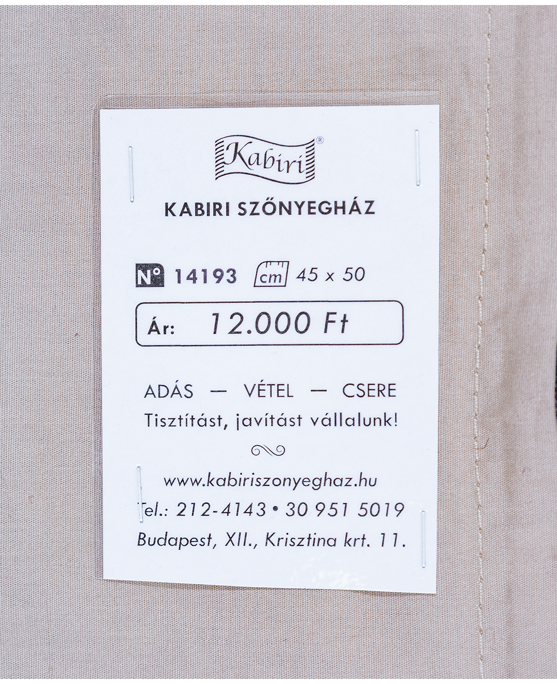 Tradicionális kelim párna - Image 4