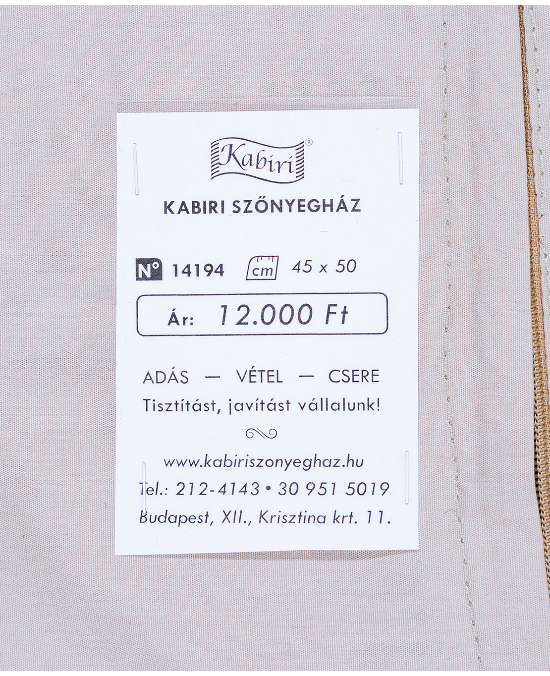 Tradicionális kelim párna - Image 4