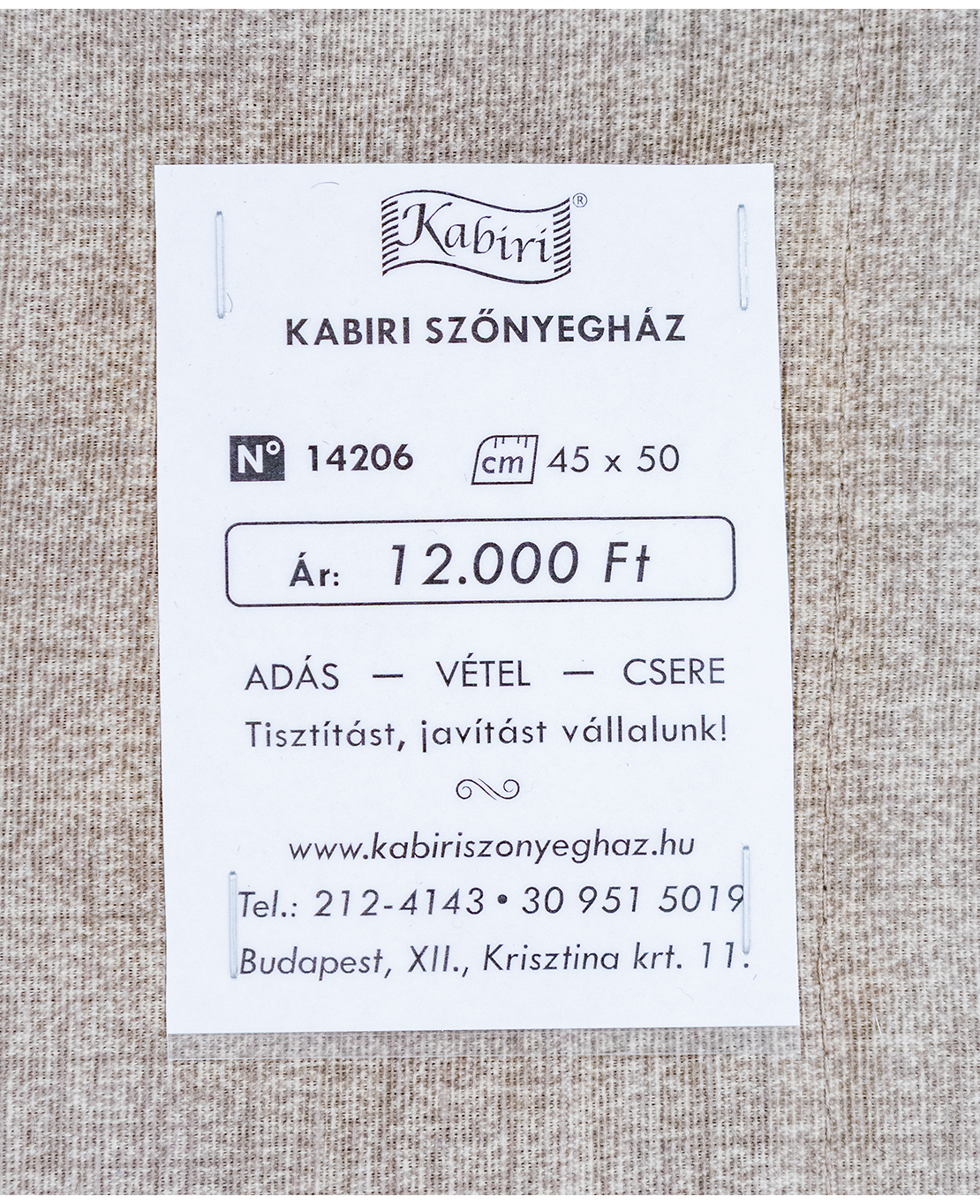 Tradicionális kelim párna - Image 4