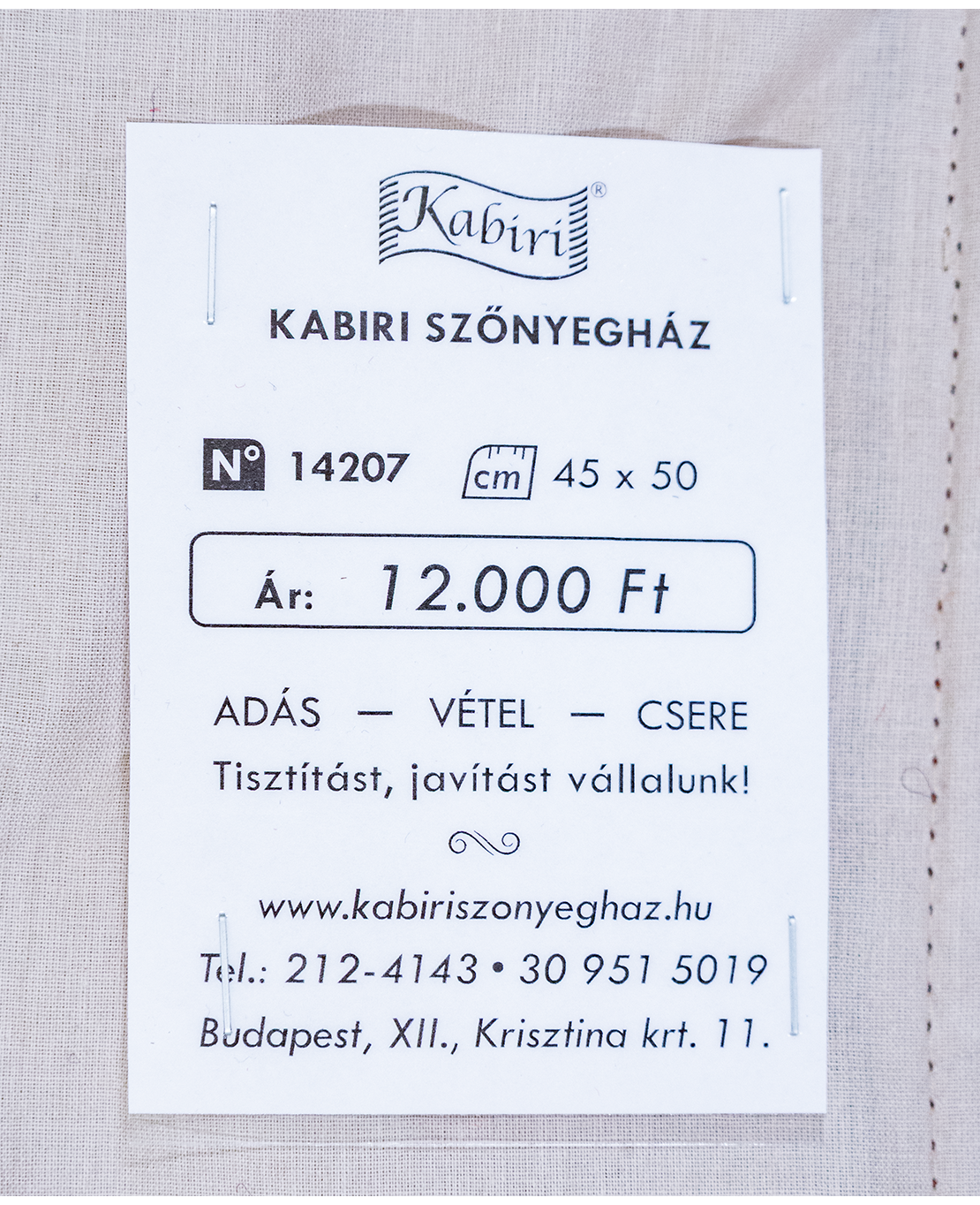 Tradicionális kelim párna - Image 4