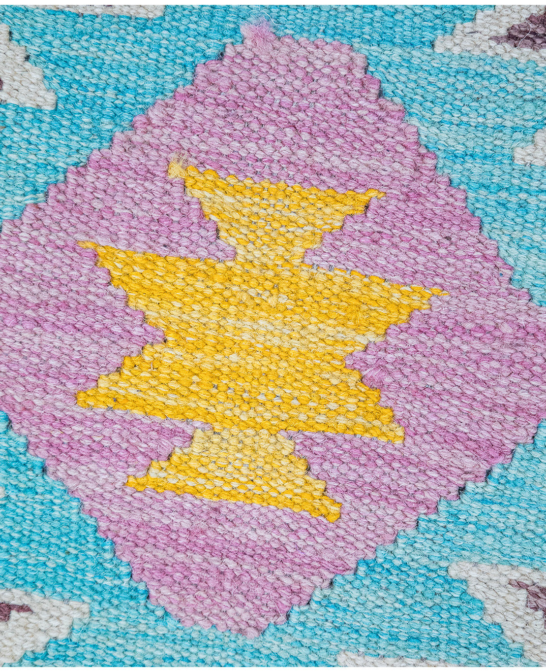 Tradicionális kézi gyapjú kelim - Image 3