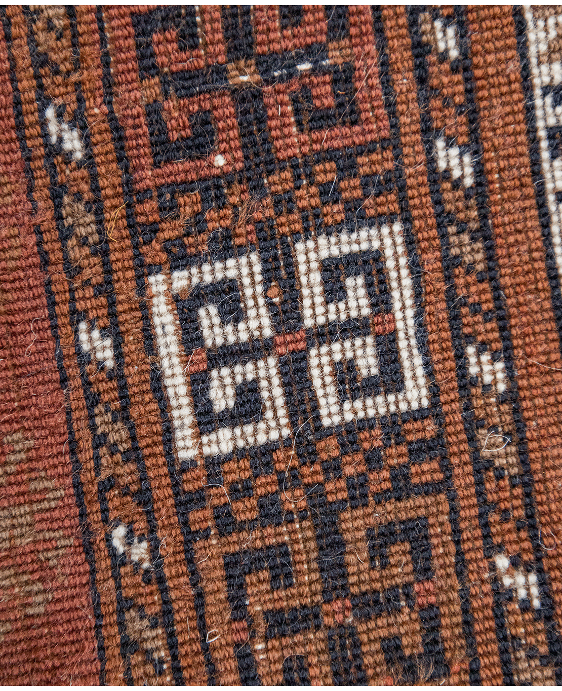 Afgán Parde Engsi kézi gyapjú szőnyeg - Image 5