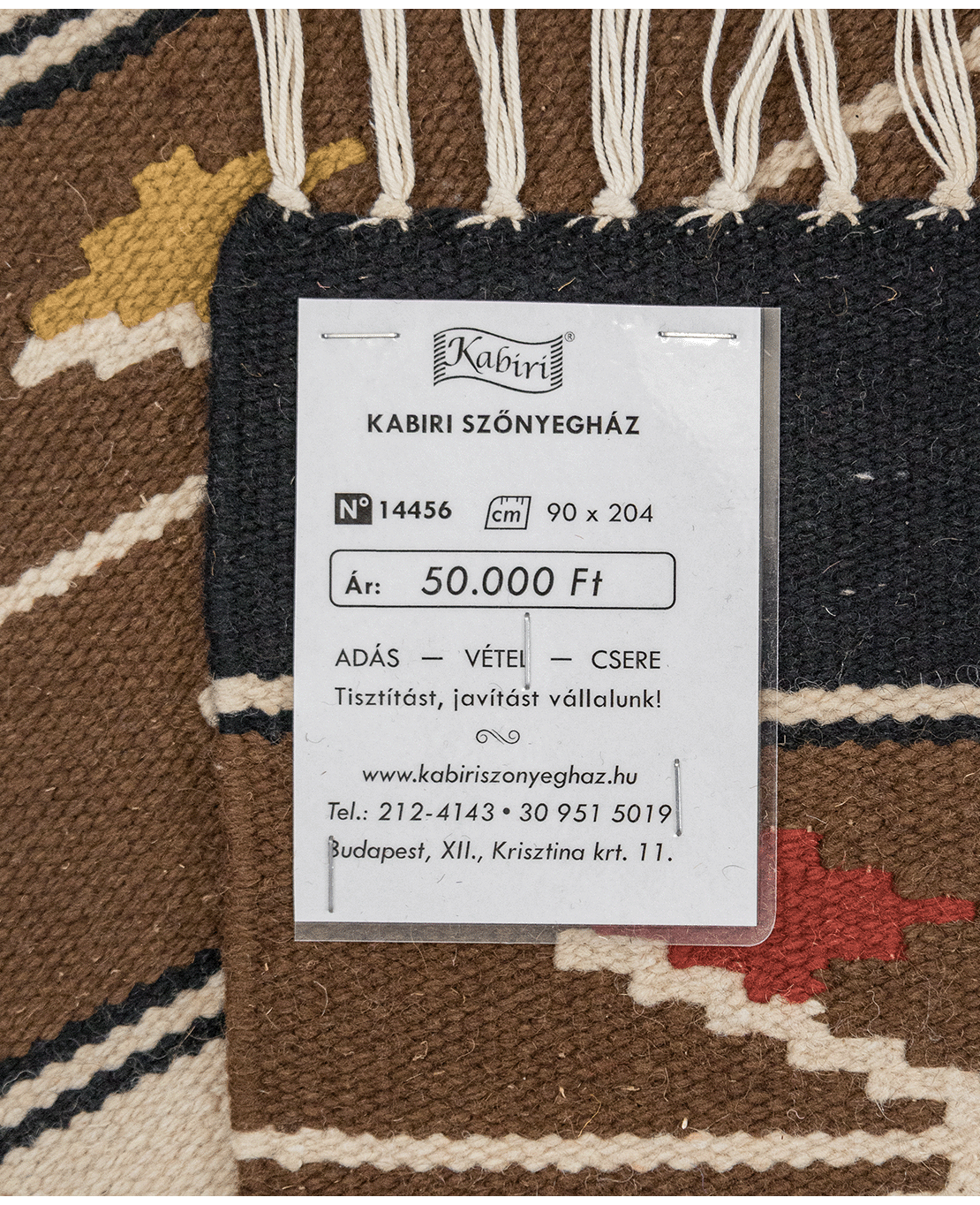 Torontáli kézi gyapjú kelim - Image 6