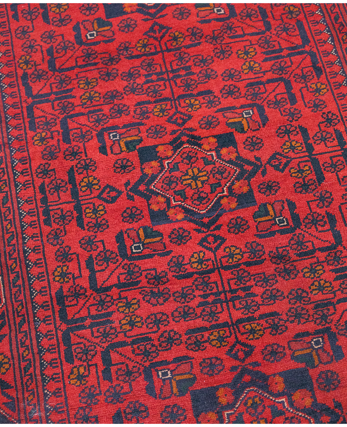 Afgán Khal Mohammadi Kamyab kézi gyapjú szőnyeg - Image 2