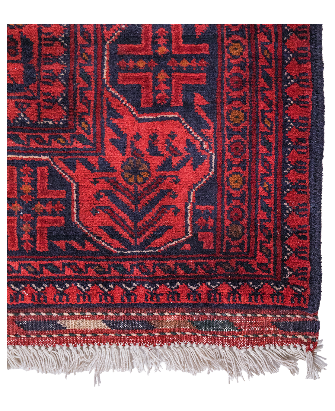 Afgán Khal Mohammadi Kamyab kézi gyapjú szőnyeg - Image 3