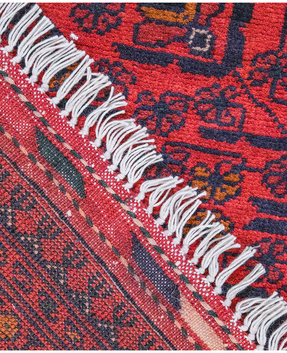 Afgán Khal Mohammadi Kamyab kézi gyapjú szőnyeg - Image 4